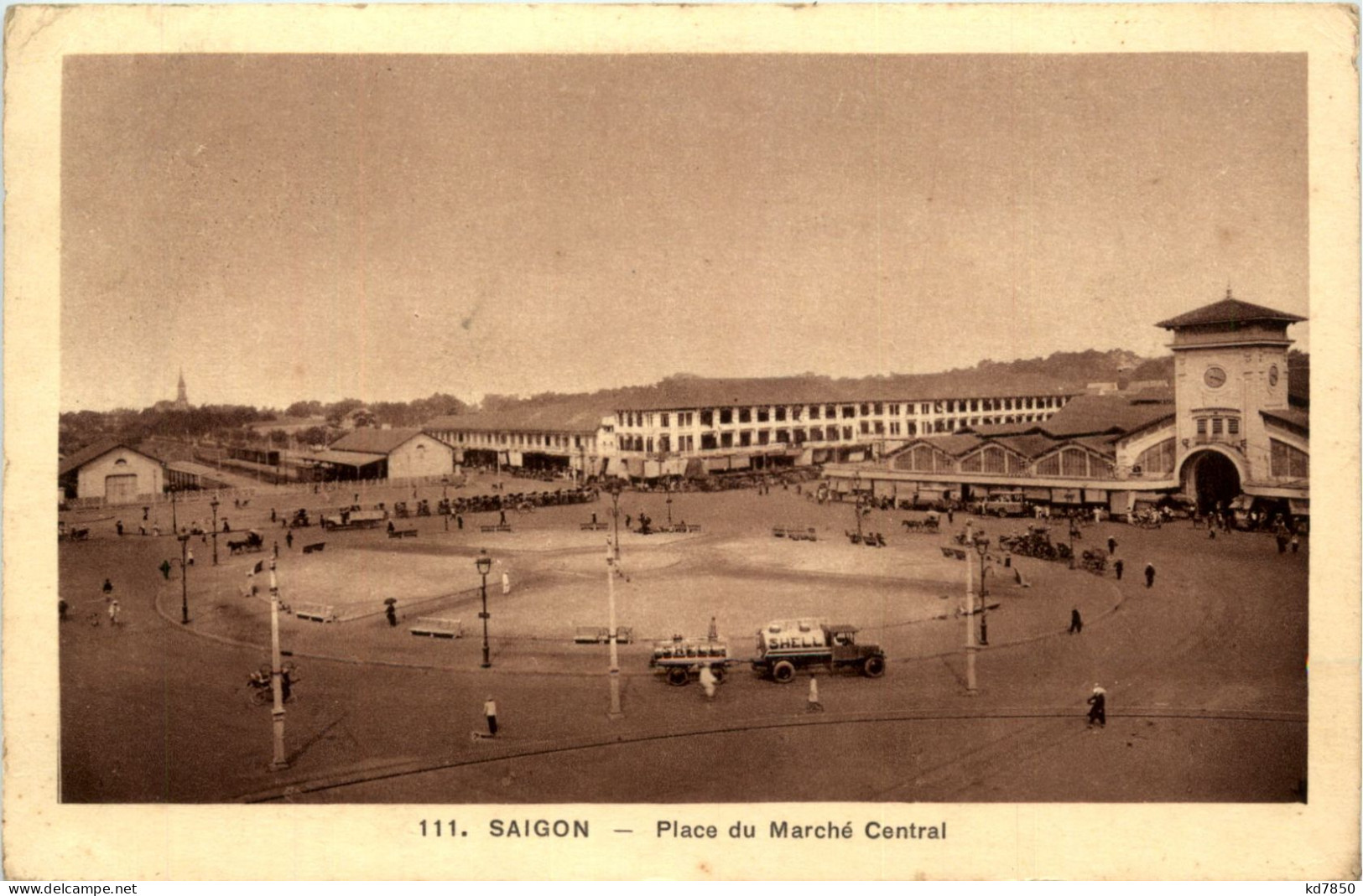 Saigon - Place Du Marche - Vietnam