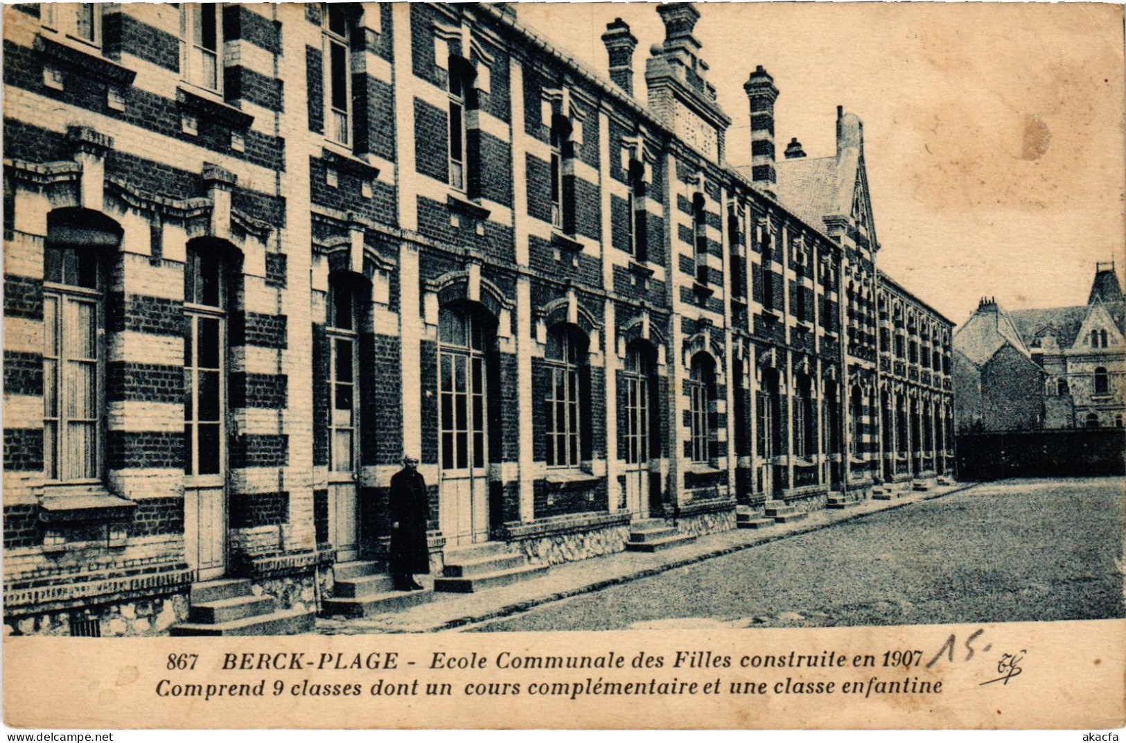 CPA Berck-Plage Ecole Communale Des Filles (1279997) - Berck