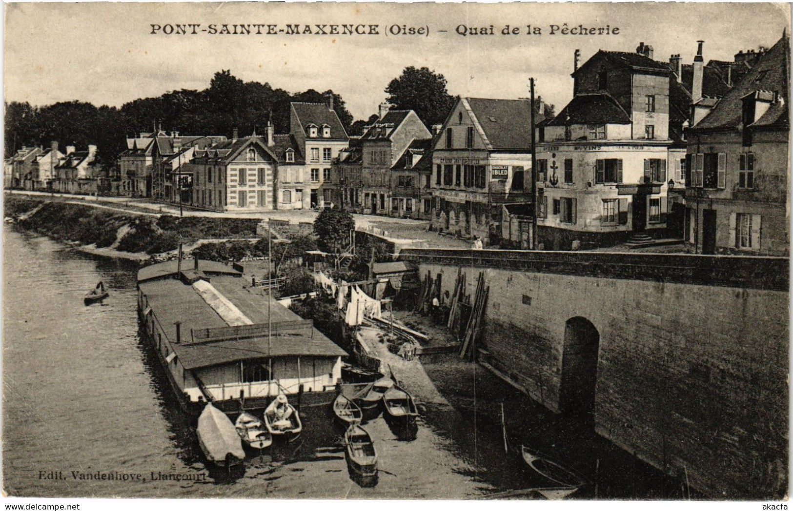 CPA Pont-Ste-Maxence Quai De La Pecherie (1279949) - Pont Sainte Maxence