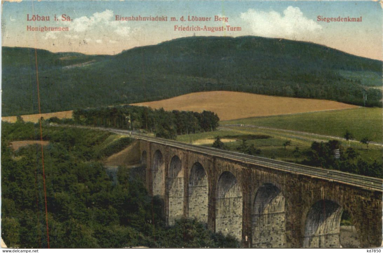 Löbau In Sachsen - Eisenbahnviadukt - Loebau