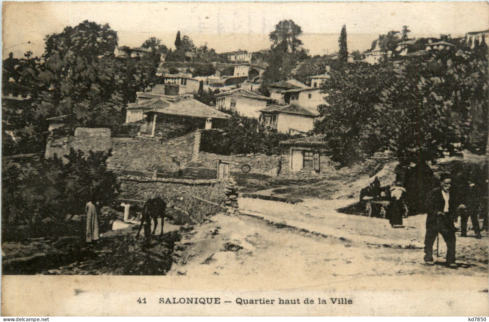 Salonique - Quartier Haut De La Ville - Greece