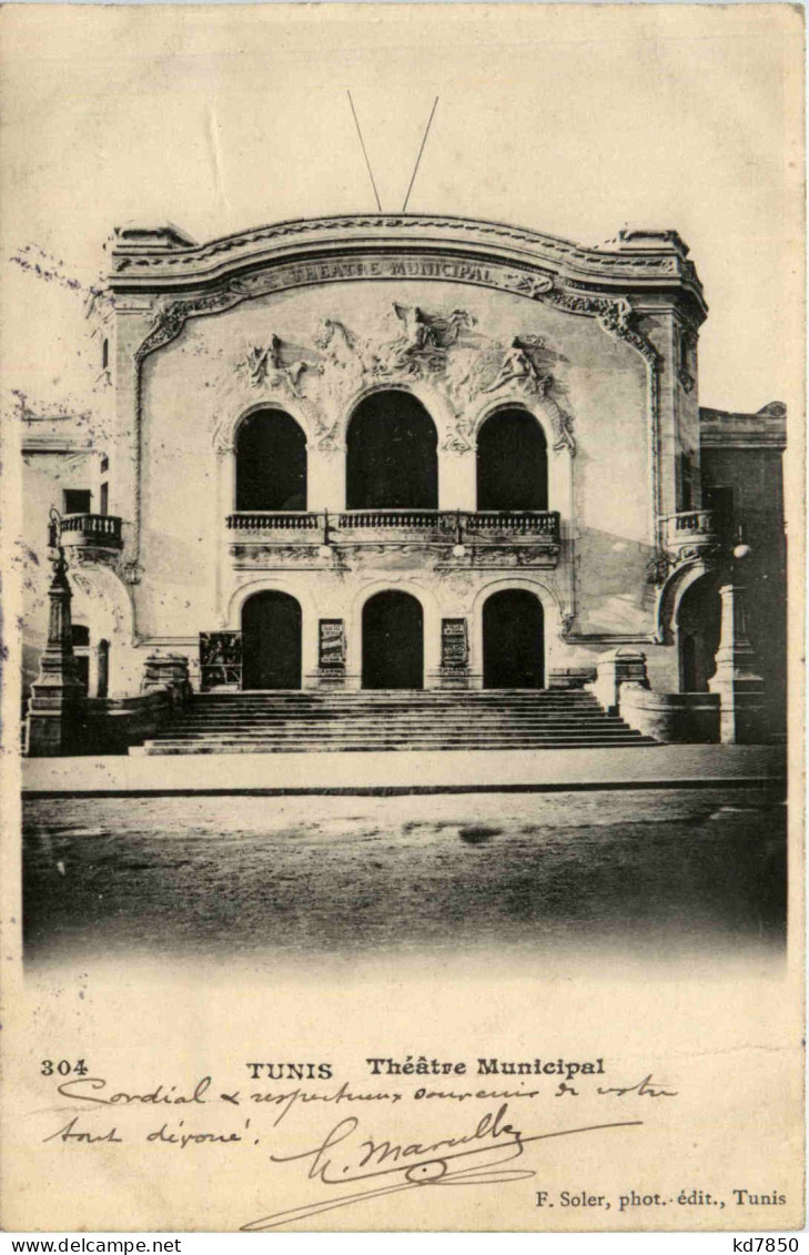 Tunis - Theatre Municipal - Tunisie