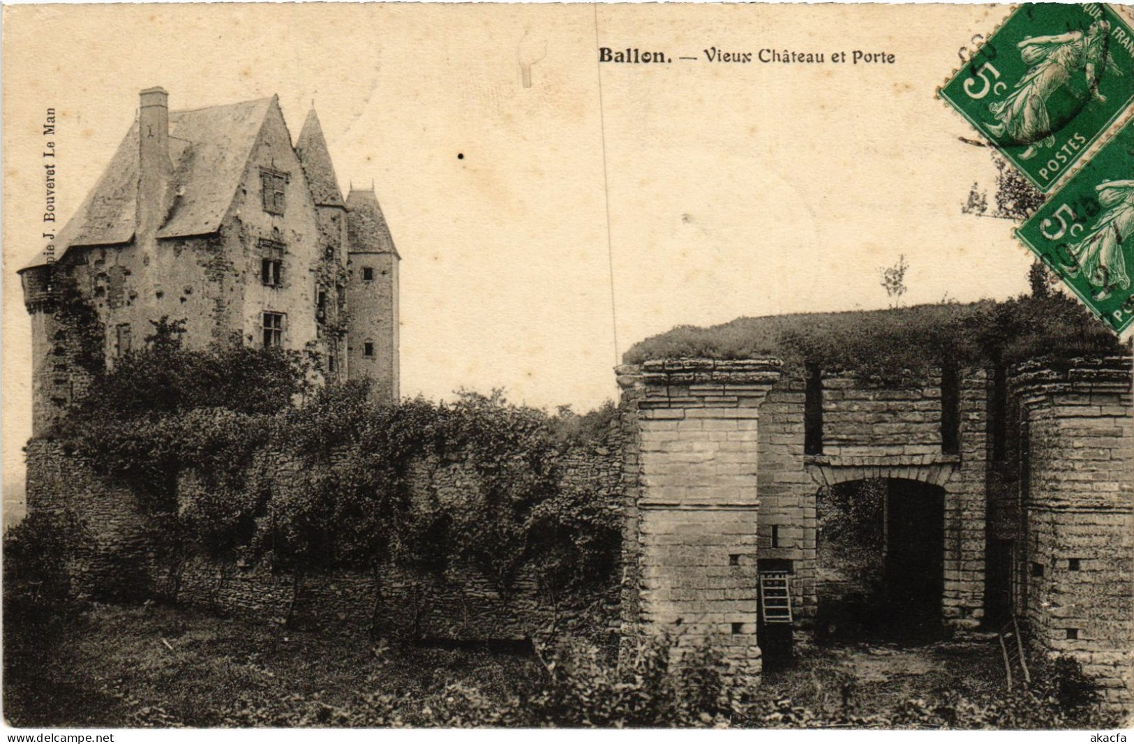 CPA Ballon Vieux Chateau Et Porte (1390667) - Autres & Non Classés