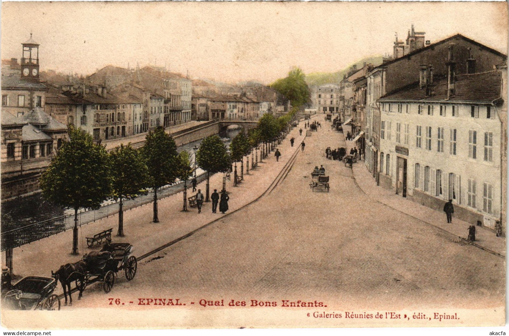 CPA Épinal Quai Des Bons Enfants (1391117) - Epinal