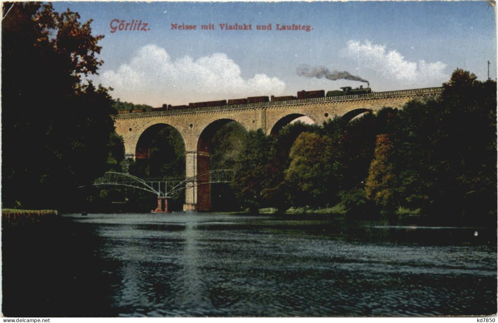 Görlitz - Neisse Mit Viadukt - Goerlitz