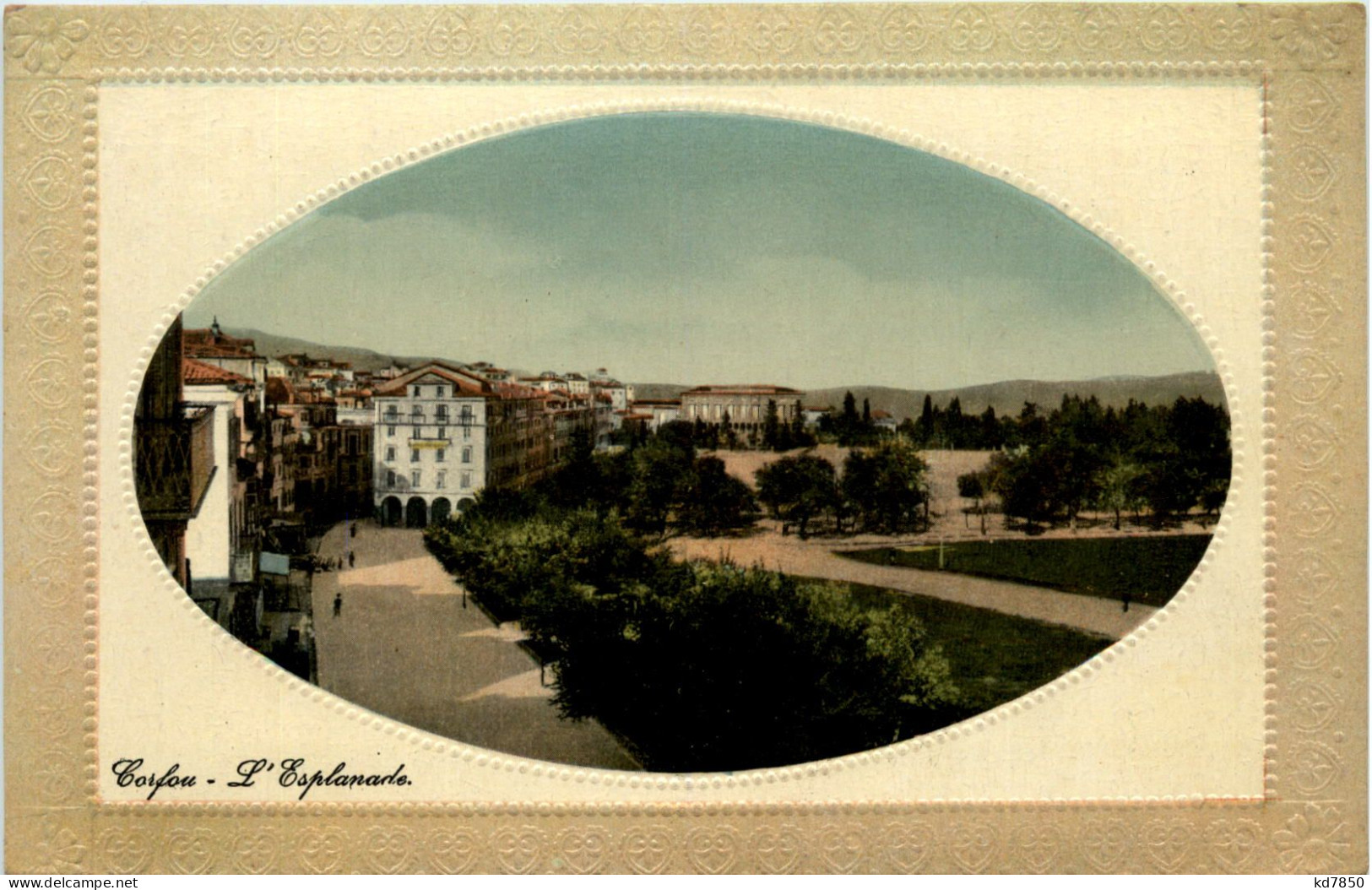 Corfou - L Esplanade - Griechenland