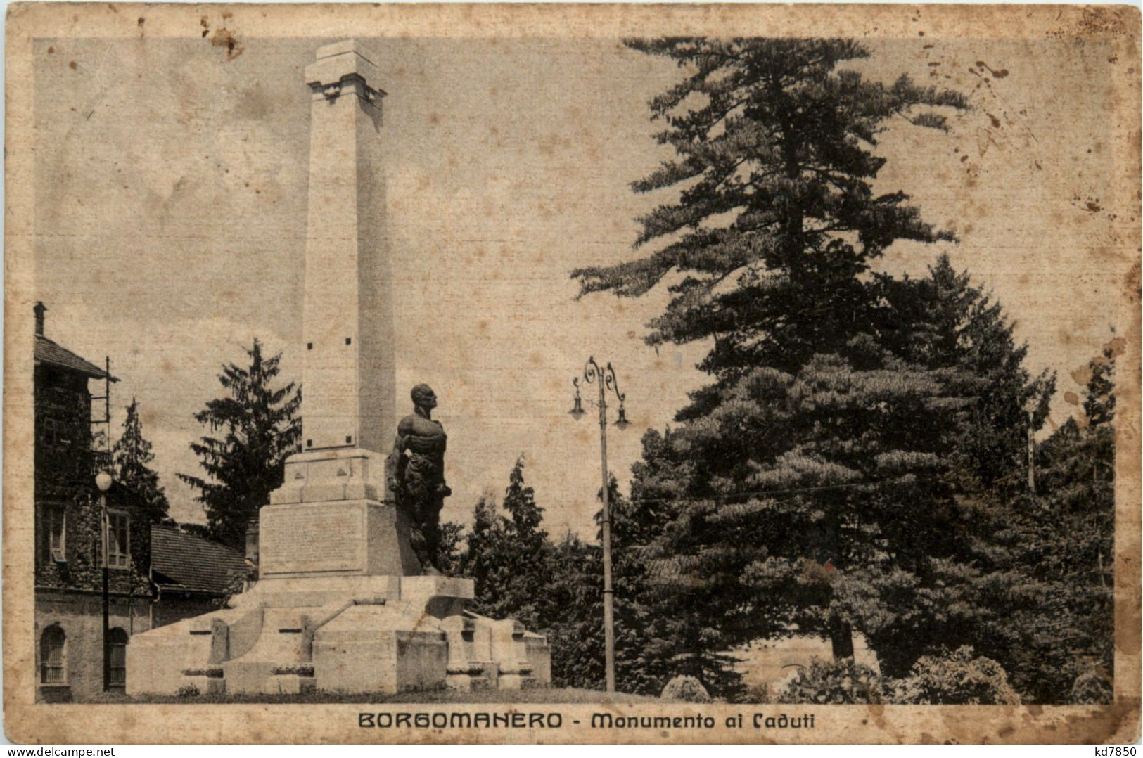 Borgomanero - Monumento Al Caduti - Autres & Non Classés