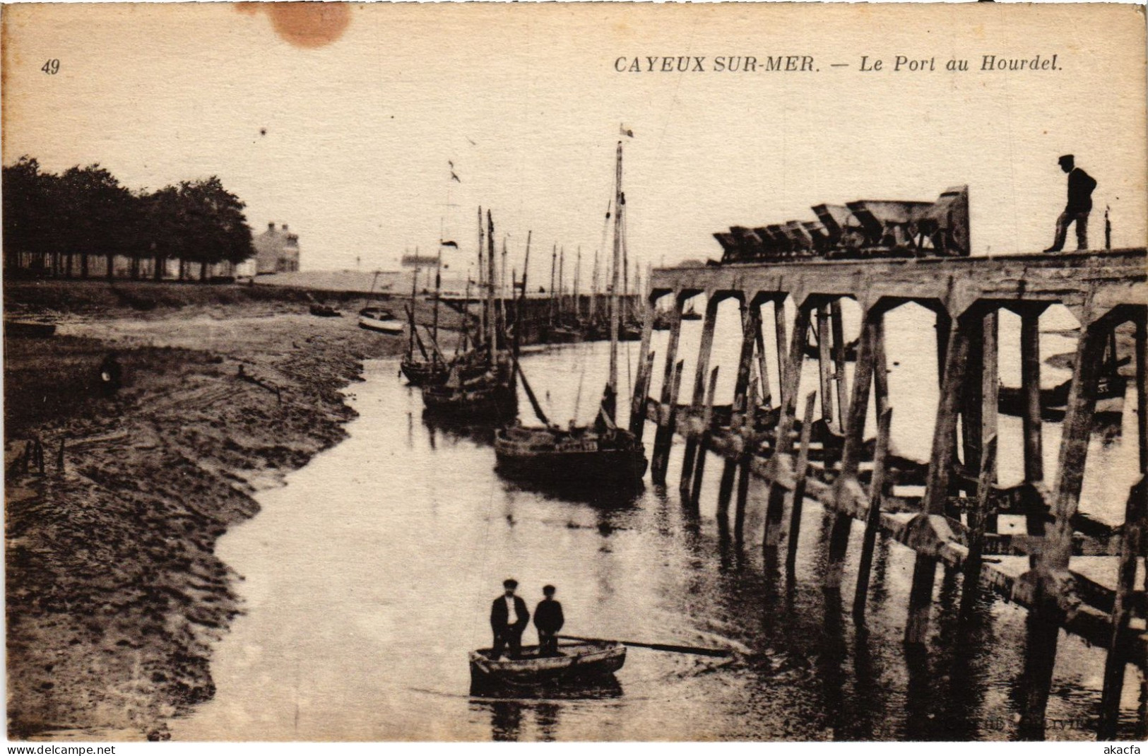 CPA Cayeux-sur-Mer Le Port Au Hourdel (1390971) - Cayeux Sur Mer