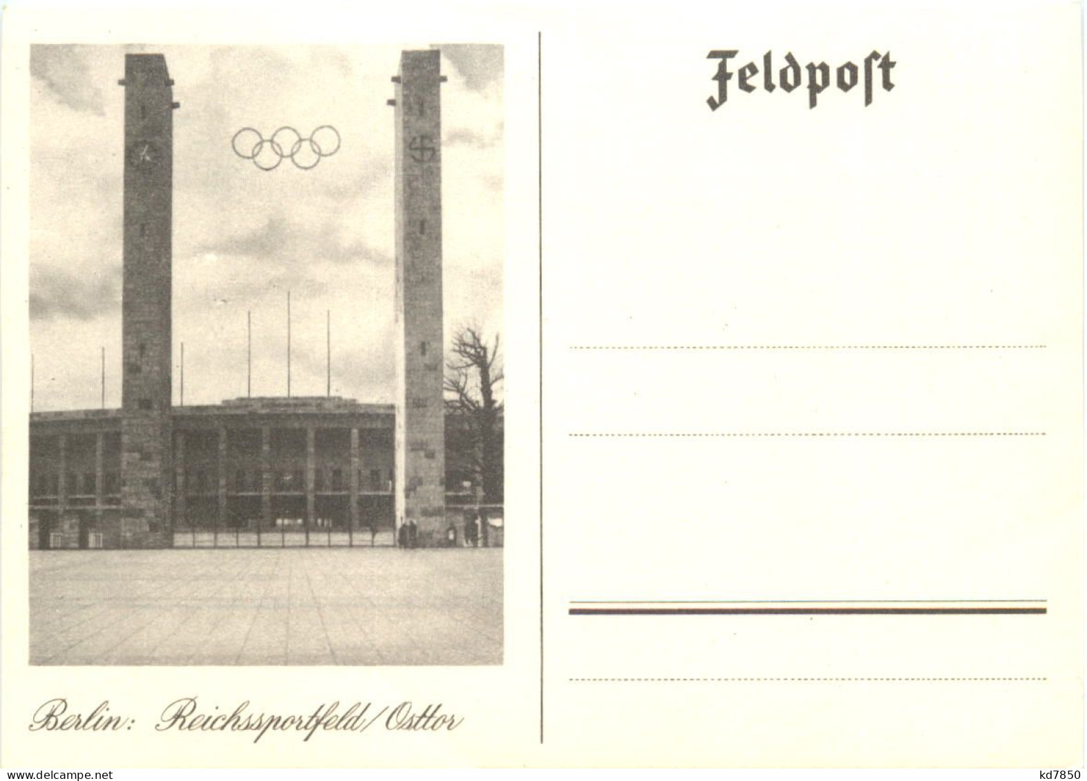 Olympische Spiele 1936 Berlin - Olympic Games