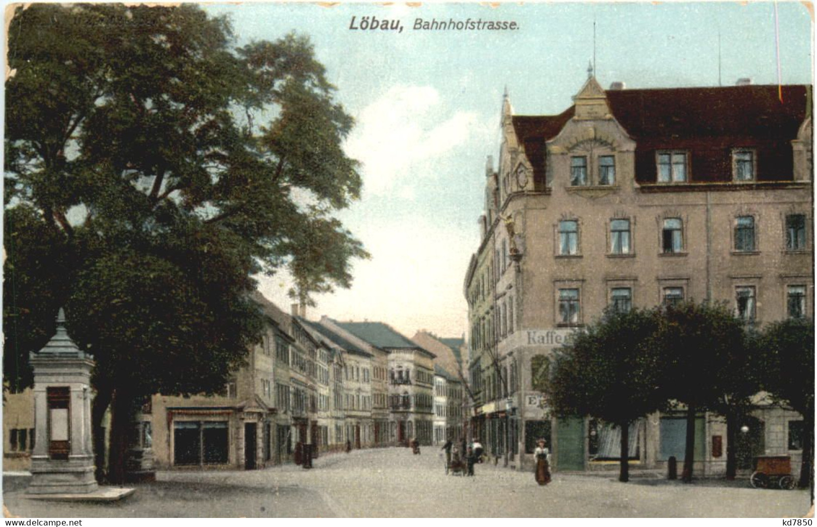Löbau In Sachsen - Bahnhofstraße - Loebau