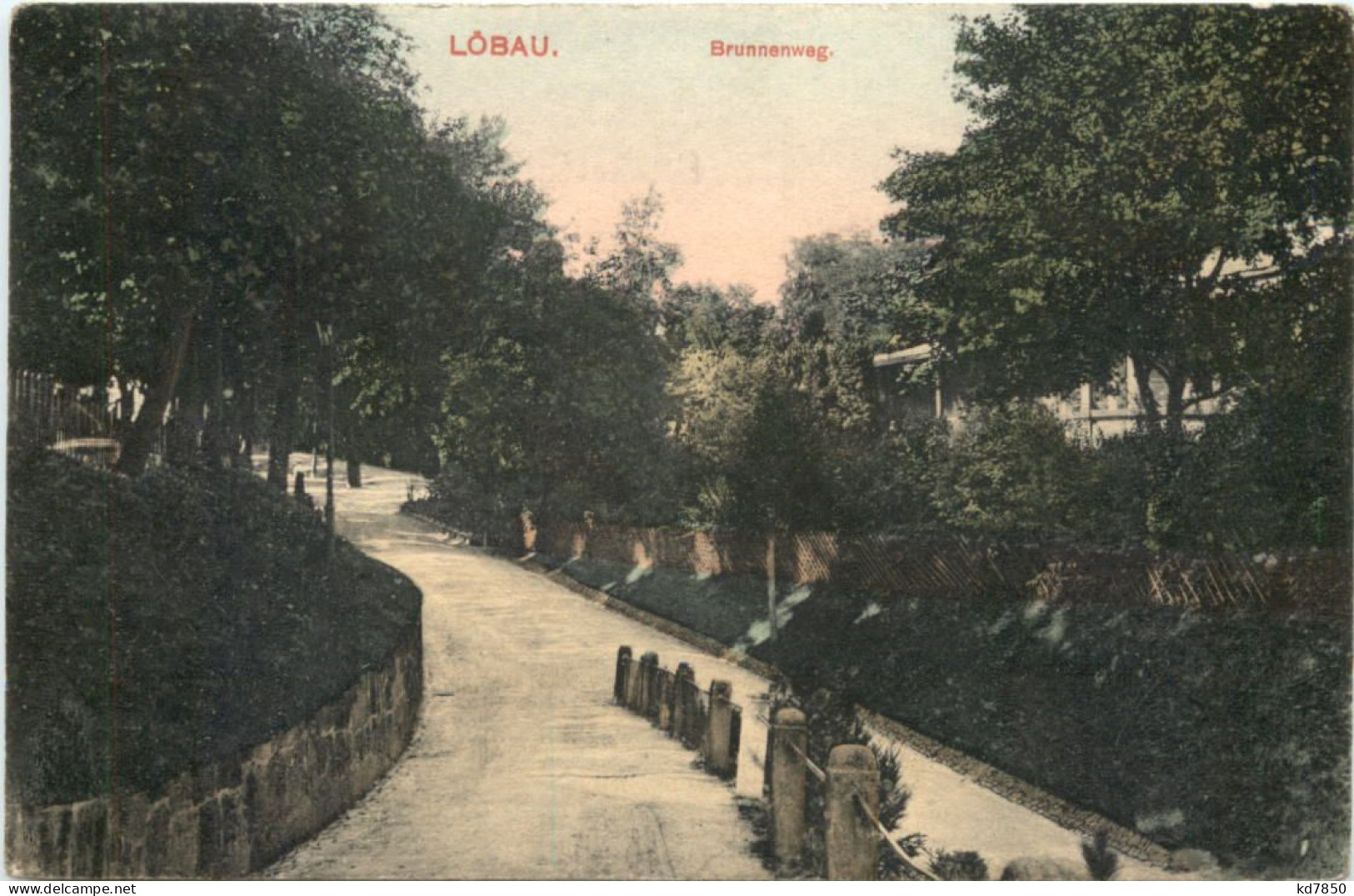 Löbau In Sachsen - Brunnenweg - Loebau