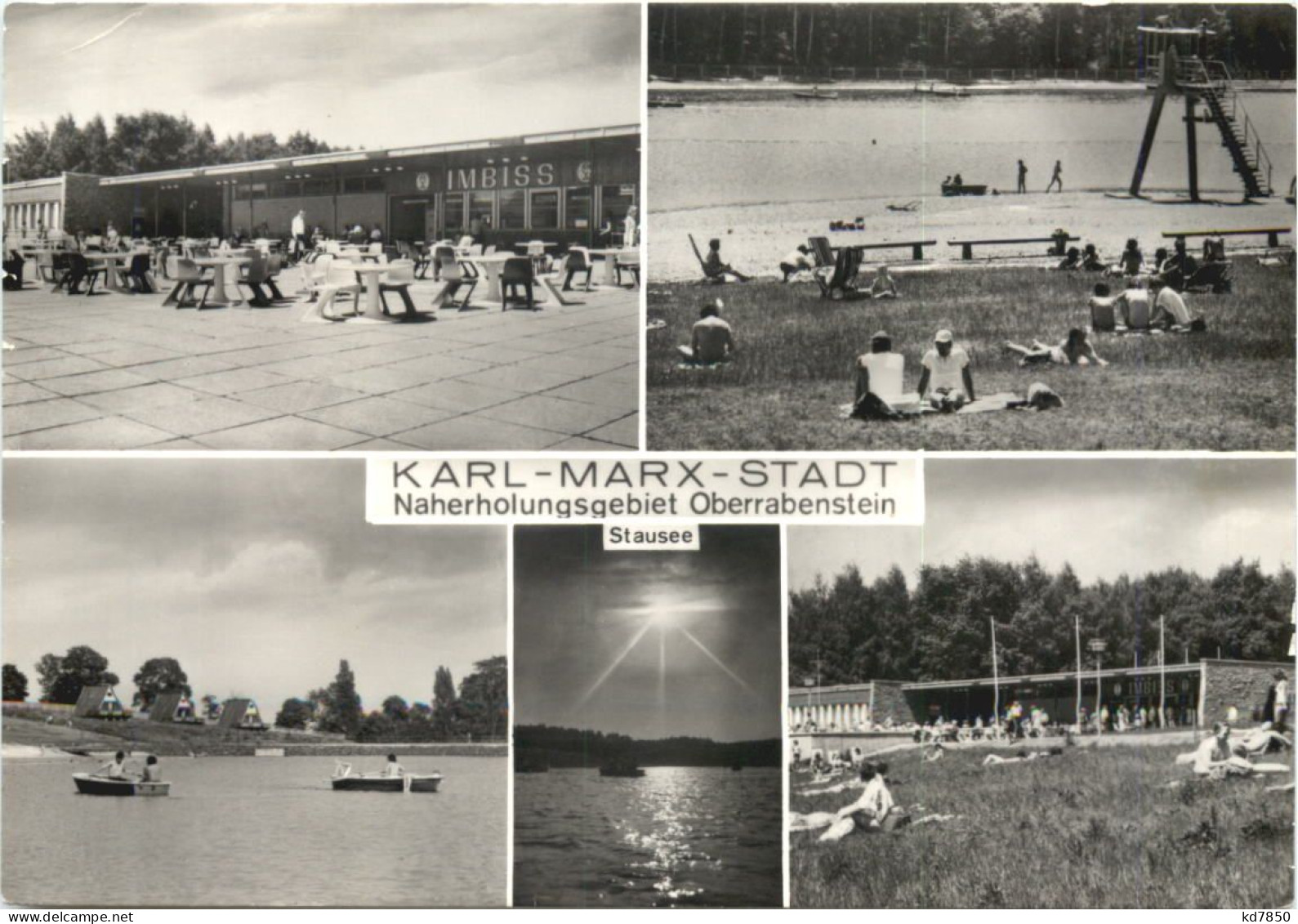 Karl-Marx-Stadt - Oberrabenstein - Chemnitz (Karl-Marx-Stadt 1953-1990)