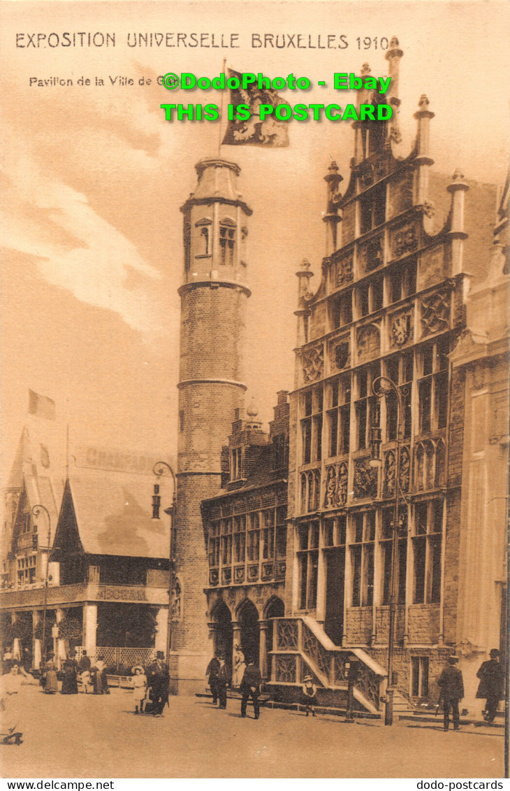 R419941 Pavillion De La Ville De Gand. Exposition Universelle Bruxelles. 1910 - World