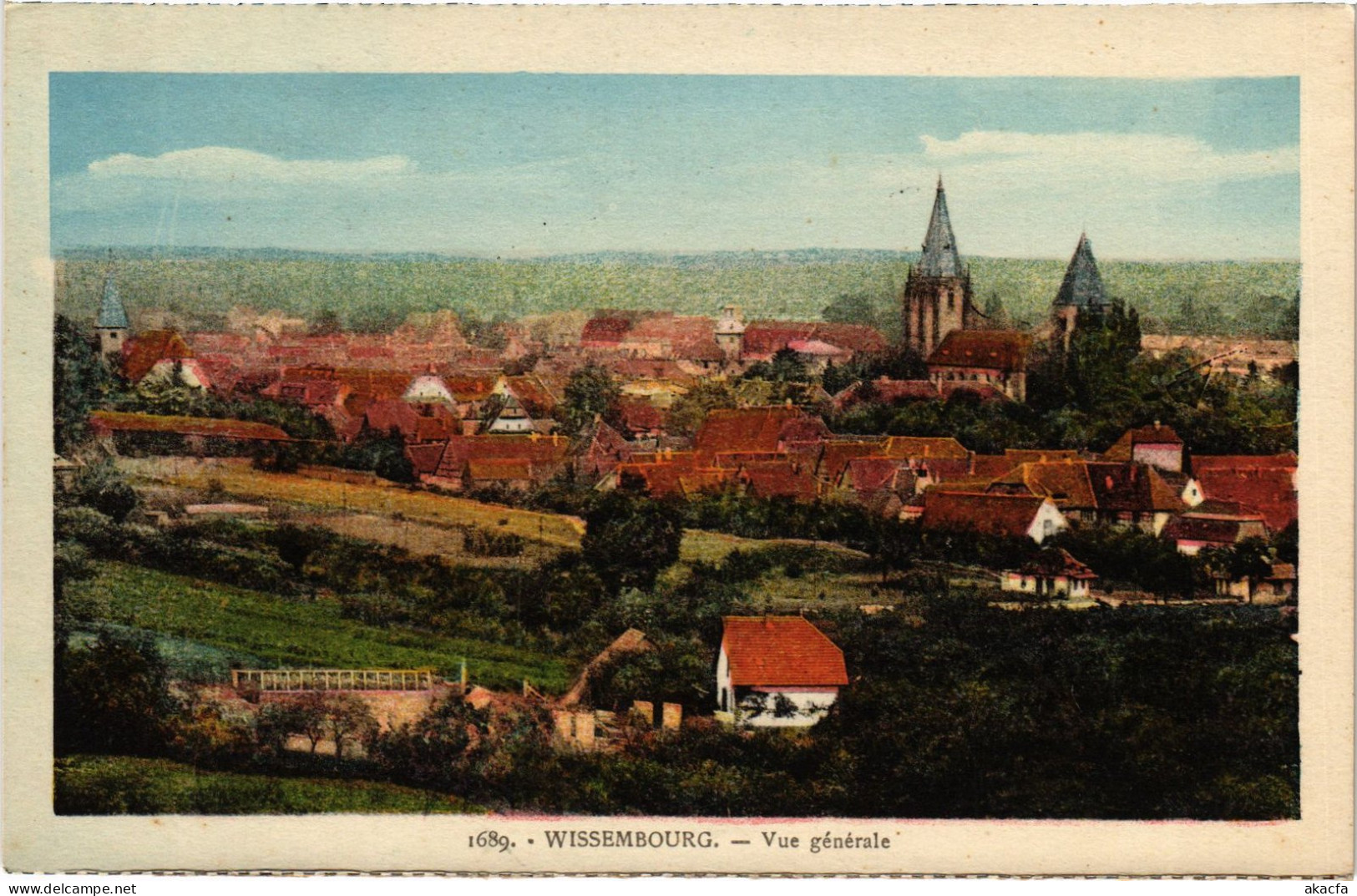 CPA Wissembourg Vue Générale (1390342) - Wissembourg