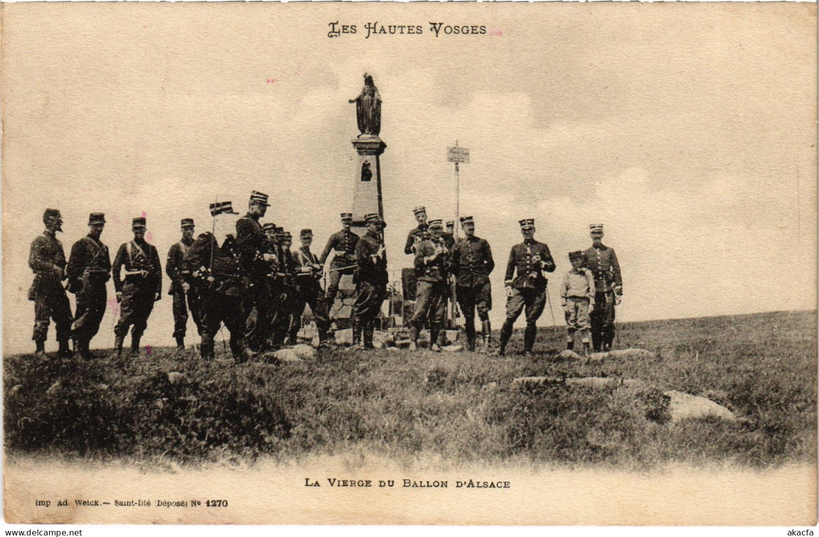 CPA Vosges Ballon D'Alsace La Vierge (1390540) - Other & Unclassified