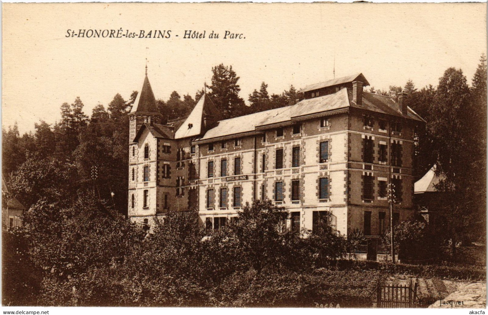 CPA St-Honoré-les-Bains Hotel Du Parc (1279884) - Saint-Honoré-les-Bains