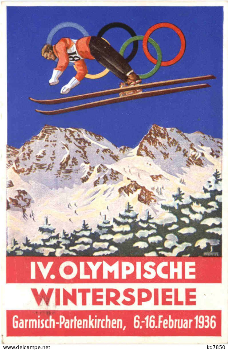 Garmisch-Partenkirchen - Olympische Winterspiele 1936 - Garmisch-Partenkirchen