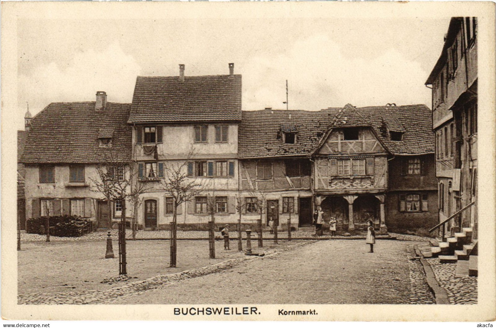 CPA Bouxviller Buchsweiler Kornmarkt (1390355) - Bouxwiller