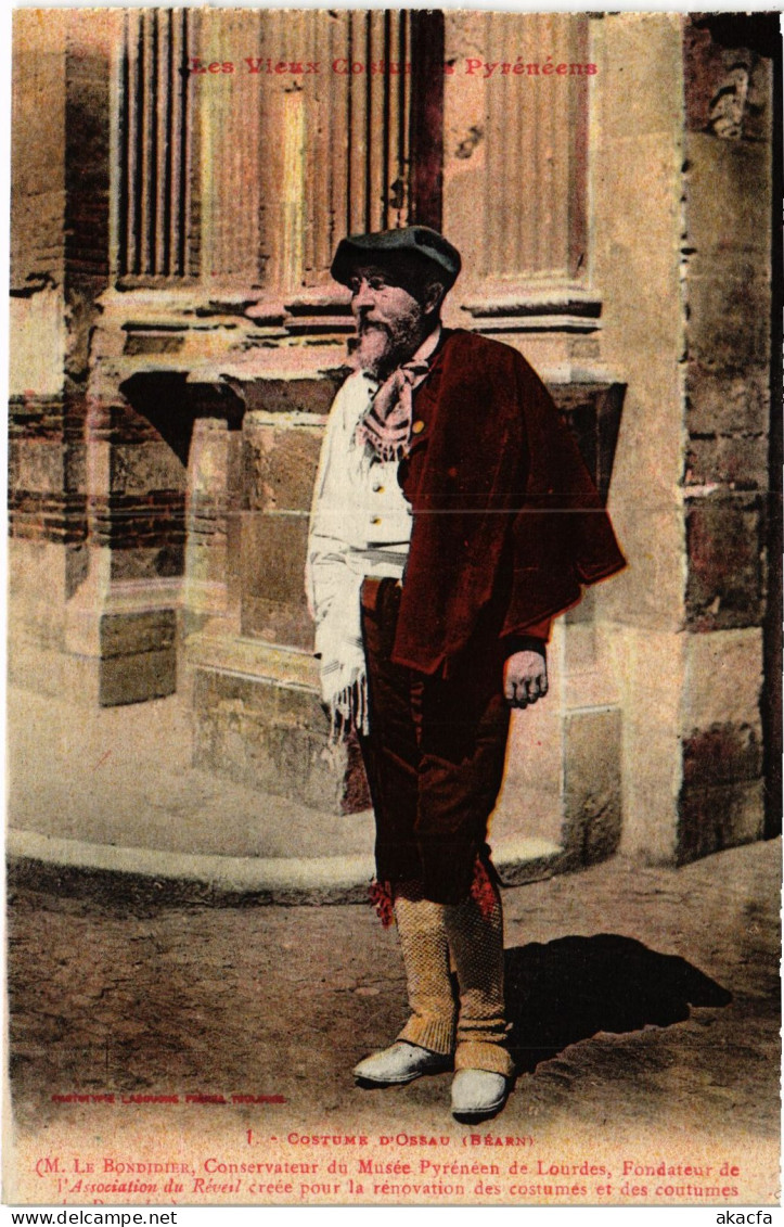 CPA Pyrénées Ossau Costume Folklore (1390225) - Bearn