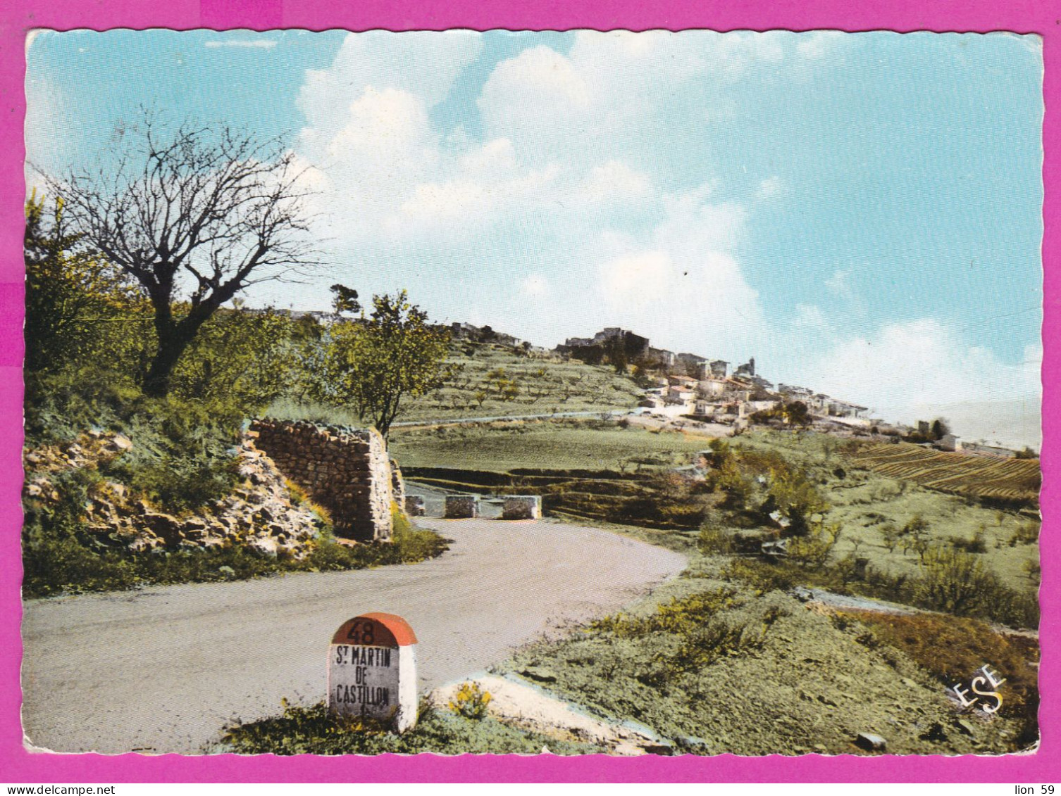 294108 / France - Saint-Marton De Castillon (Vaucluse) PC 1965 USED 0.20+0.05 Fr. Marianne De Cocteau Blason De Auch - Briefe U. Dokumente