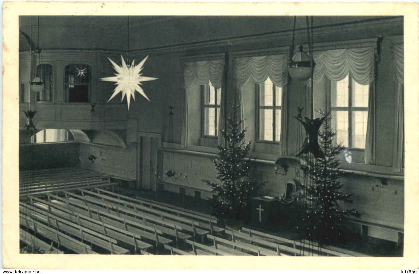Herrnhut - Kirchensaal Vor Der Christnacht - Herrnhut