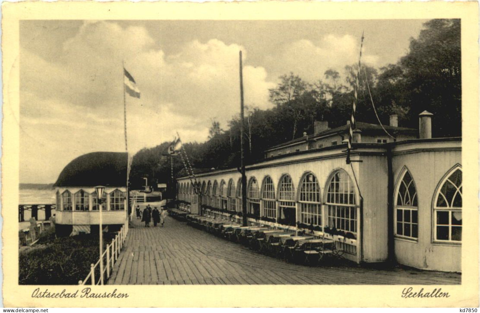 Ostseebad Rauschen - Seehallen - Ostpreussen - Ostpreussen