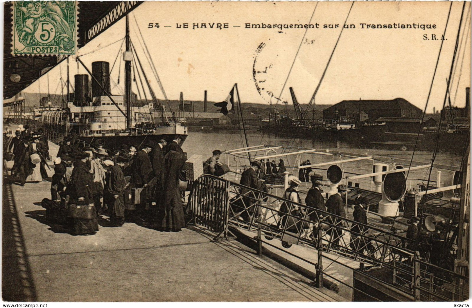 CPA Le Havre Transatlantique Embarquement Ships (1390853) - Ohne Zuordnung