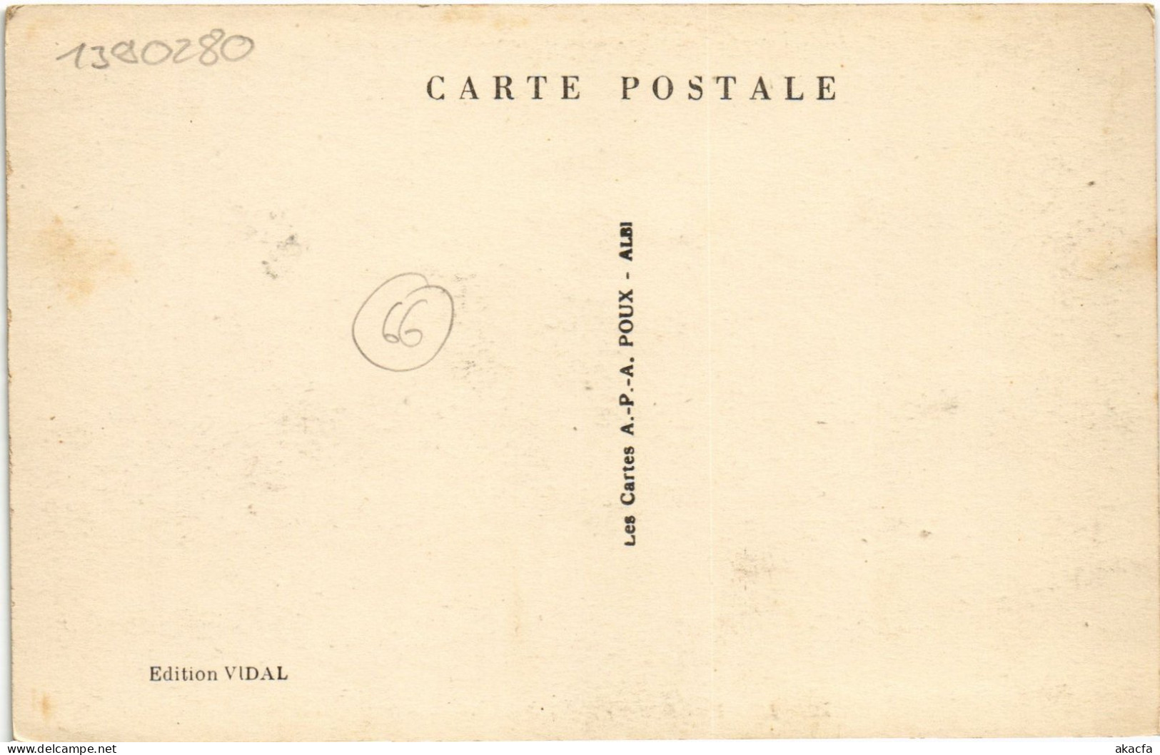 CPA Pyrénées Thuir Vue Générale Etabl. Violet (1390280) - Sonstige & Ohne Zuordnung
