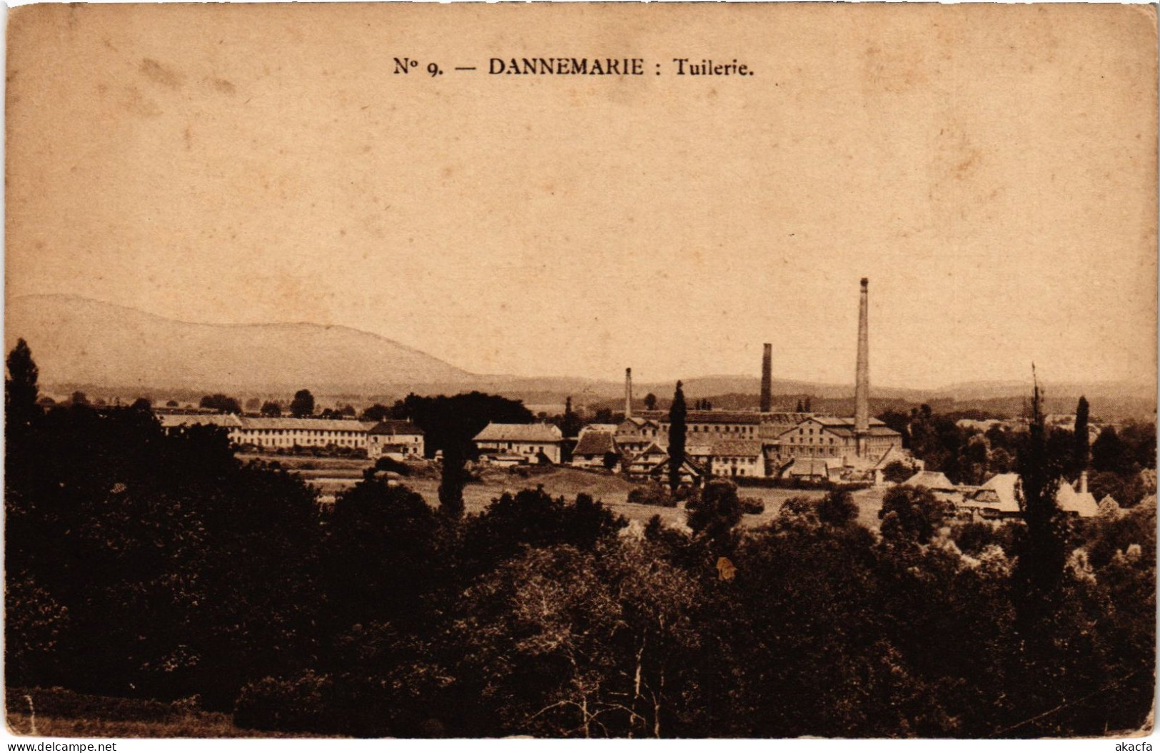 CPA Dannemarie Tuilerie (1390480) - Dannemarie