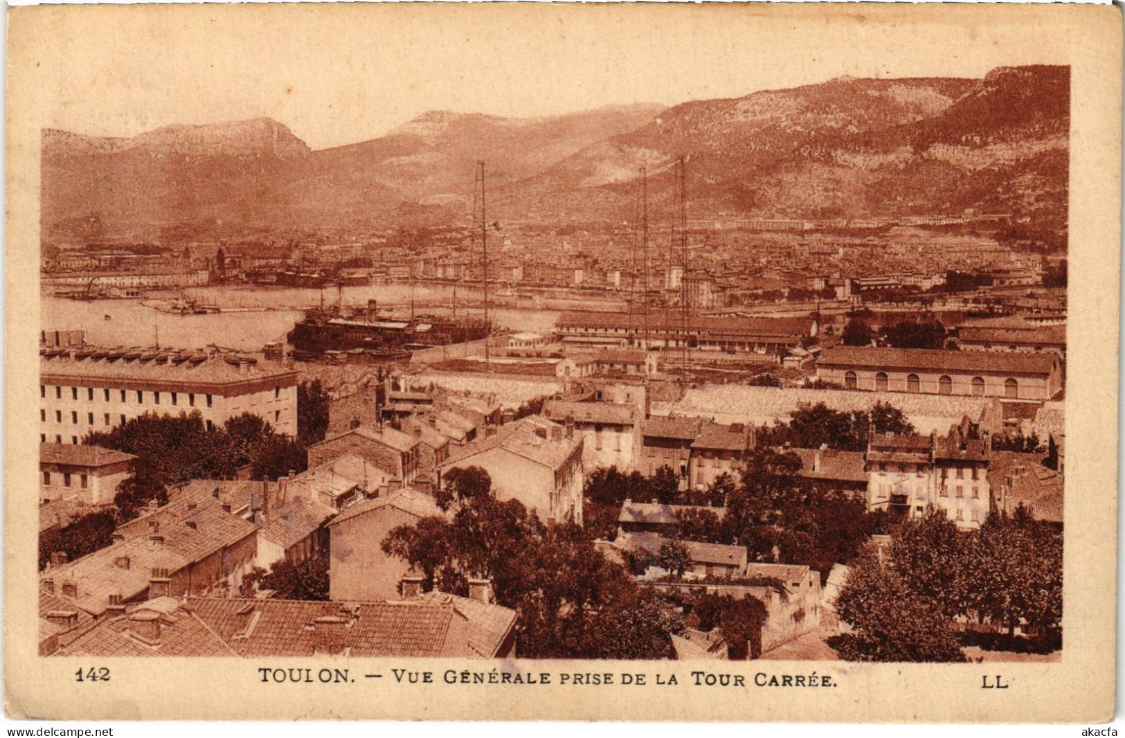 CPA Toulon Vue Générale (1391046) - Toulon