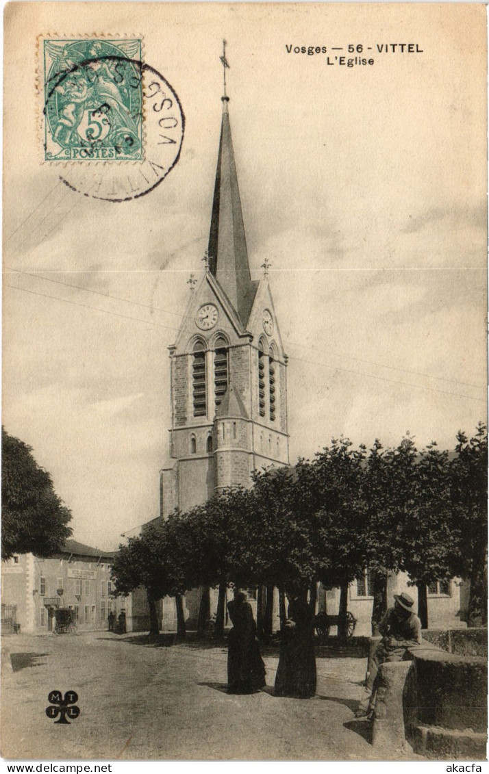 CPA Vosges Vittel Église (1391132) - Contrexeville