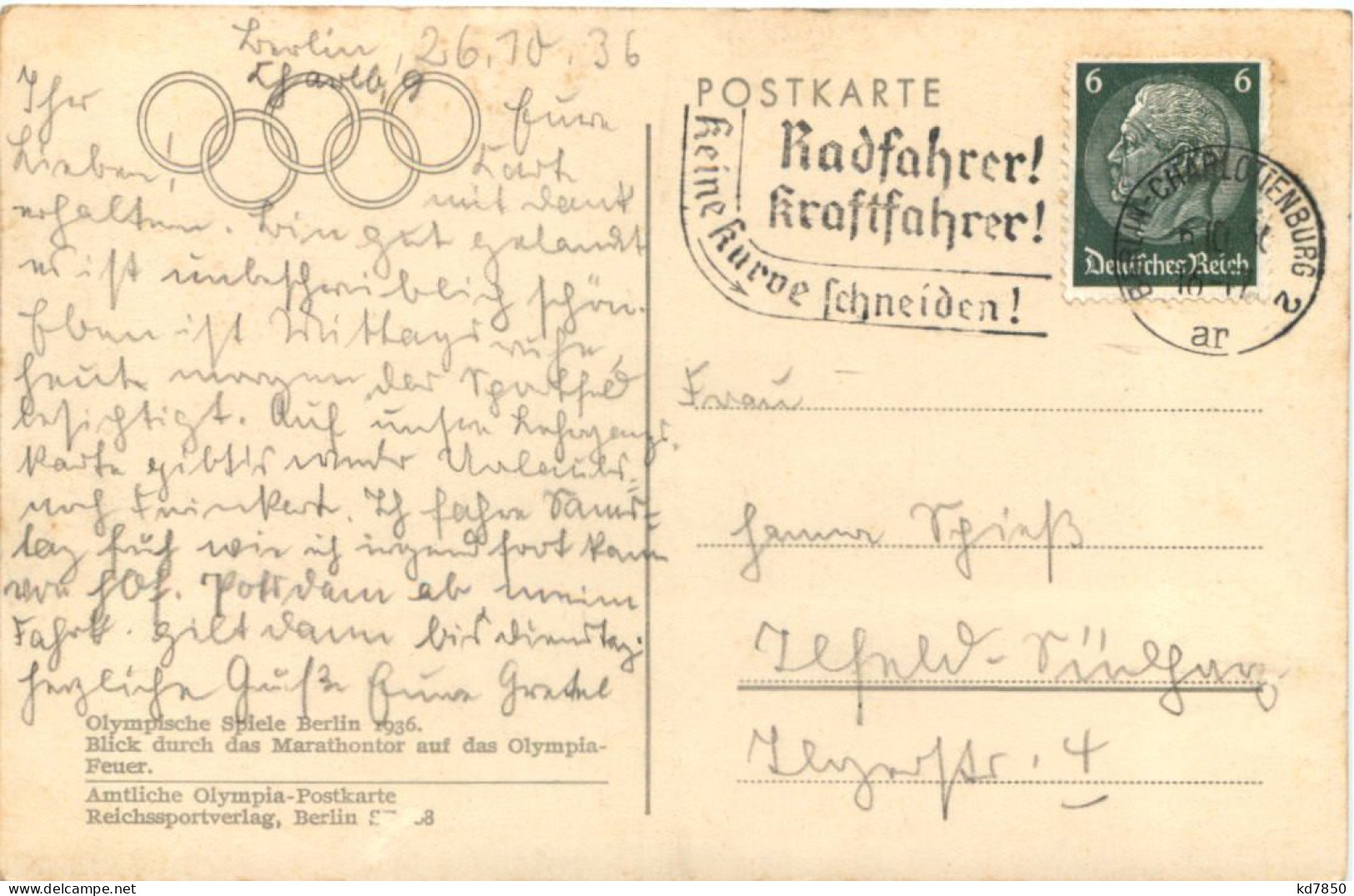 Olympische Spiele 1936 Berlin - Juegos Olímpicos