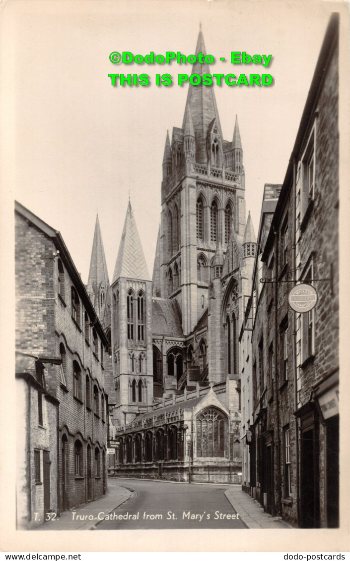R419967 Truro Cathedral From St. Mary Street. Frank Grattan. Pen Pol Picturecard - World