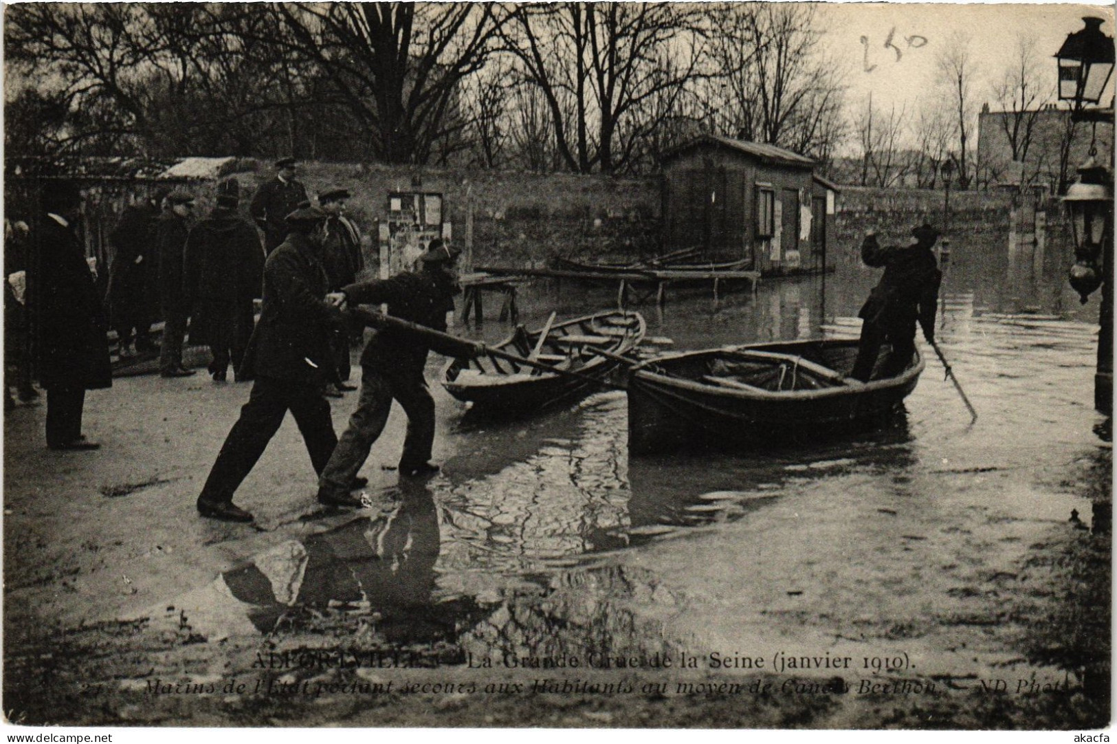 CPA Alfortville Inondations (1391283) - Alfortville