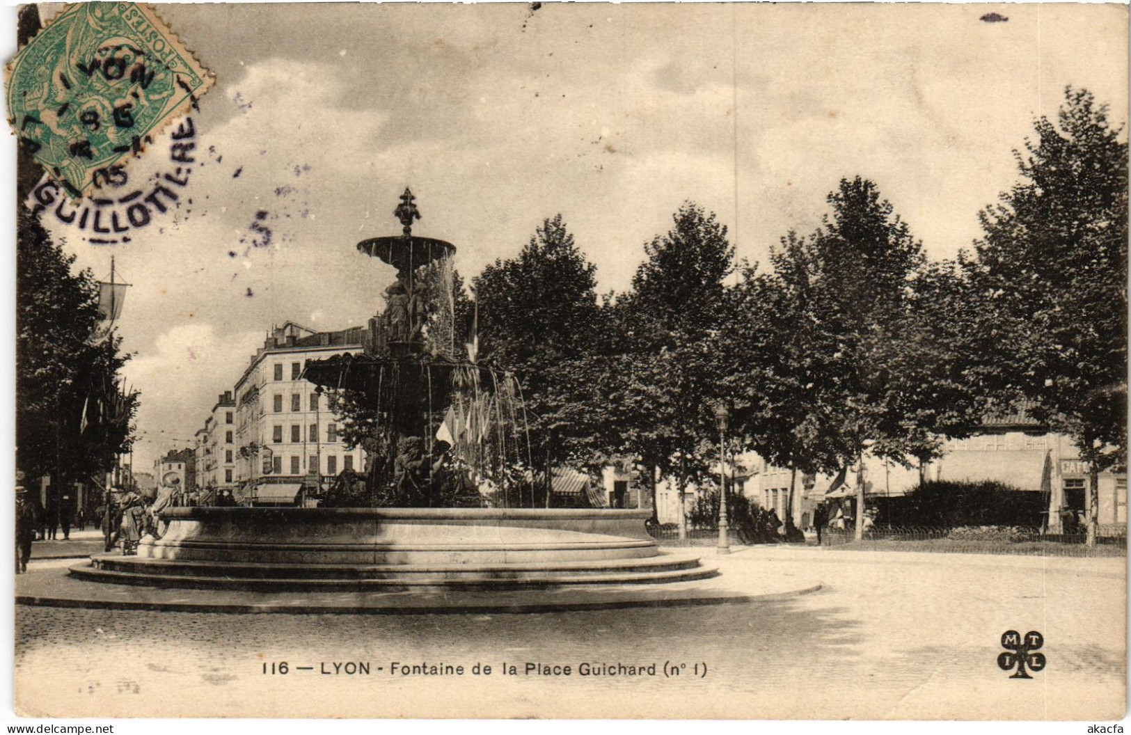 CPA Lyon La Fontaine Place Guichard (1390549) - Other & Unclassified