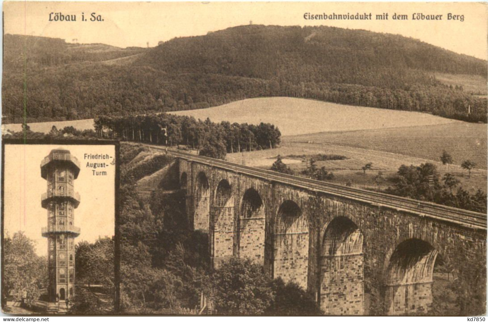 Löbau In Sachsen - Eisenbahnviadukt - Loebau
