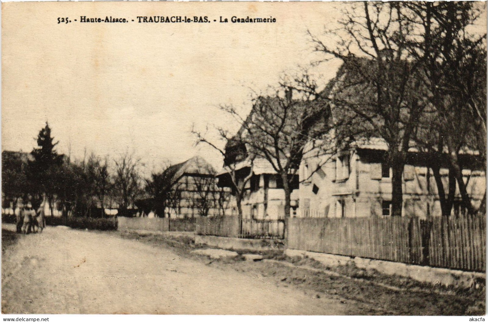 CPA Alsace Traubacj-le-Bas La Gendarmerie (1390443) - Sonstige & Ohne Zuordnung