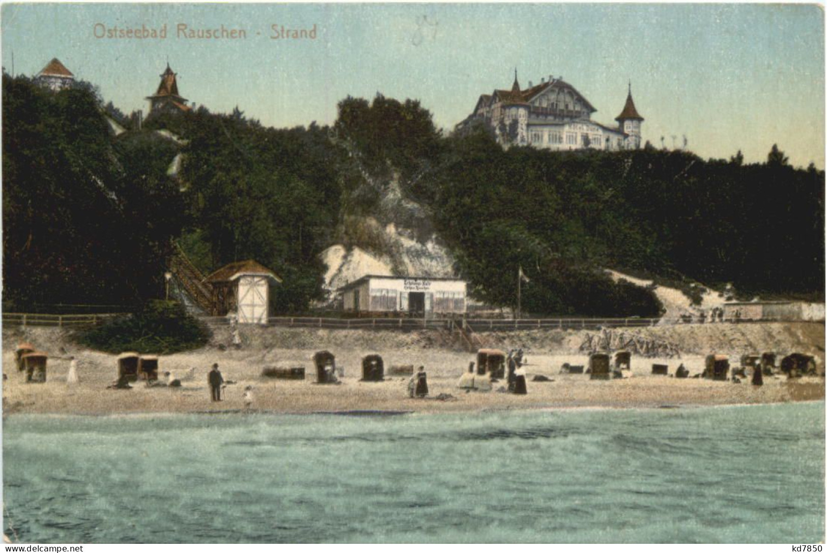 Ostseebad Rauschen - Strand - Ostpreussen - Ostpreussen