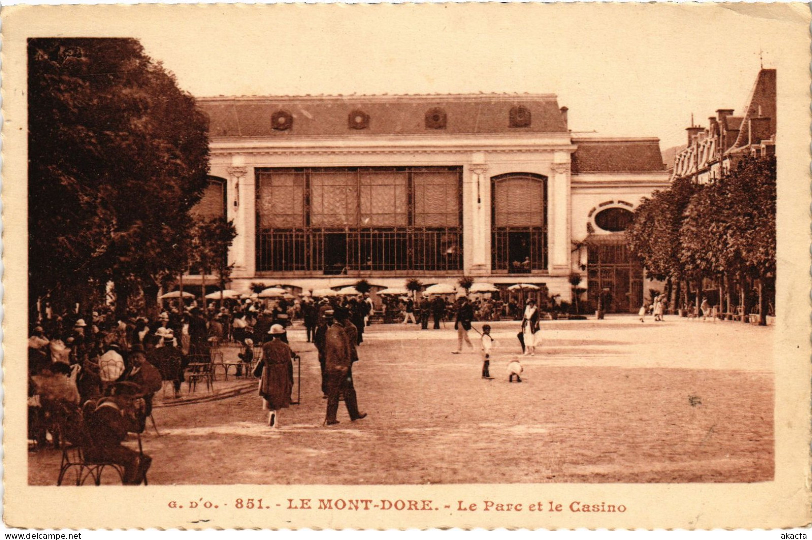 CPA Le Mont-Dore Le Parc Et Le Casino (1390110) - Le Mont Dore