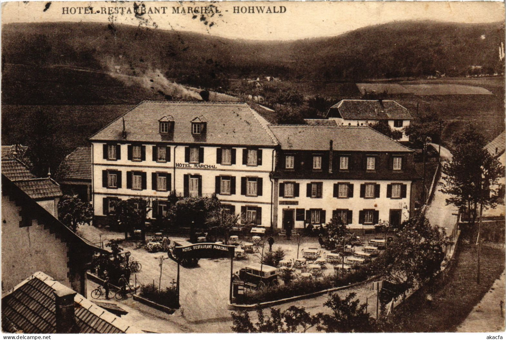 CPA Le Hohwald Hotel-restaurant Marchal (1390379) - Sonstige & Ohne Zuordnung