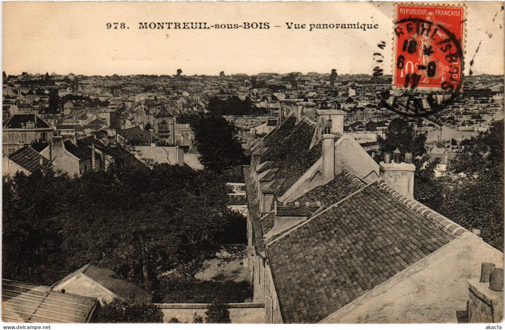 CPA Montreuil-sous-Bois Vue Panoramique (1391239) - Montreuil