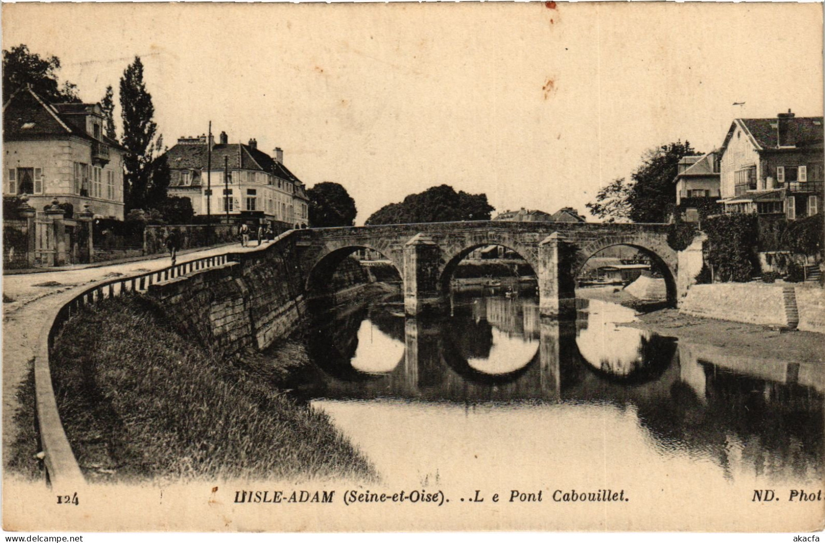 CPA L'Isle-Adam Pont Cabouillet (1391309) - L'Isle Adam