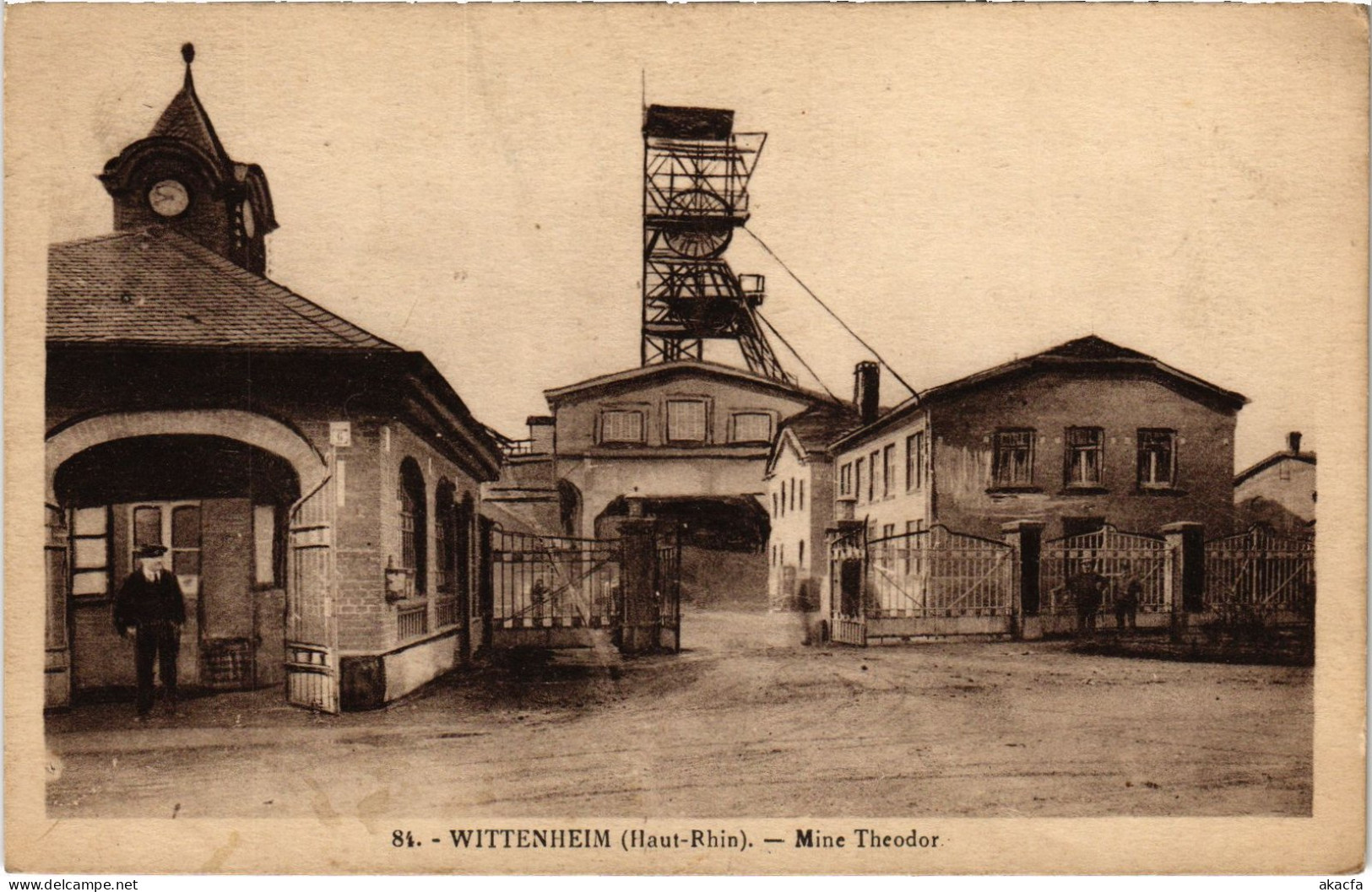 CPA Wittenheim Mine Theodor Mining Industry (1390453) - Wittenheim