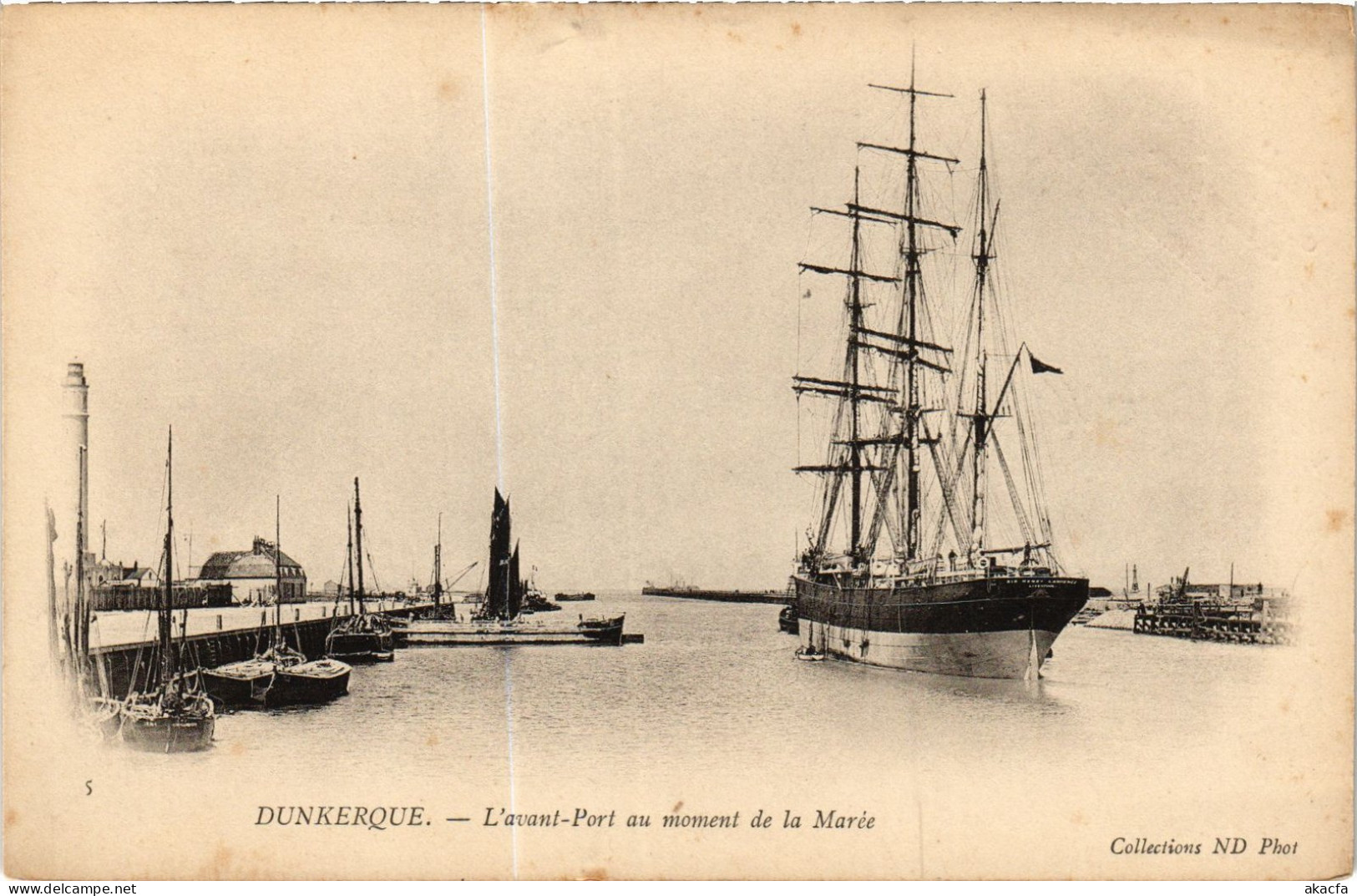 CPA Dunkerque Avant-Port Moment De La Marée (1279908) - Dunkerque