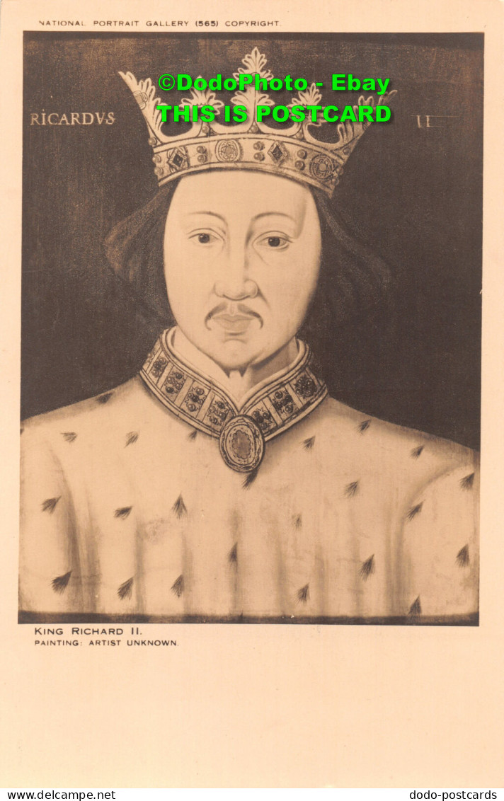 R419994 National Portrait Gallery. King Richard II. B. Matthews. Artist Unknown - World