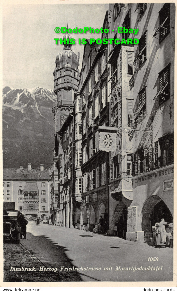 R419996 Innsbruck. Herzog Friedrichstrasse Mit Mozartgedenktafel. Chizzali. K. T - World