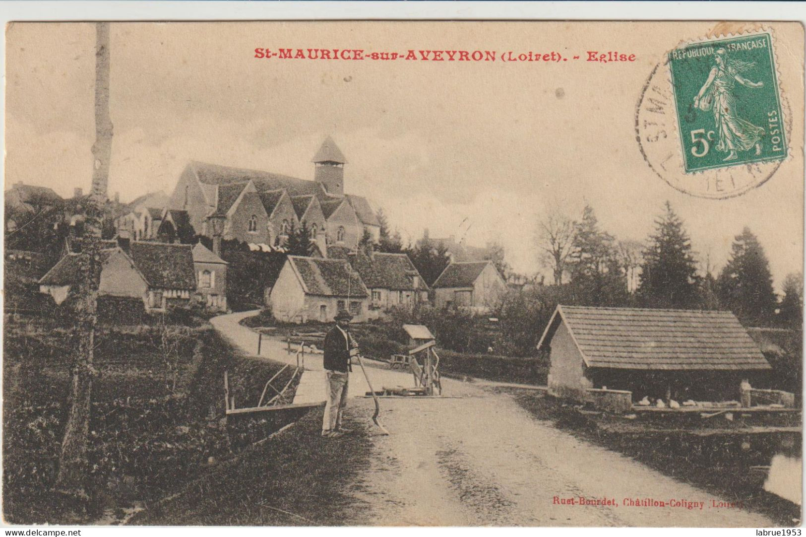 Saint.Maurice-sur-Aveyron - Eglise ( G.2749) - Sonstige & Ohne Zuordnung