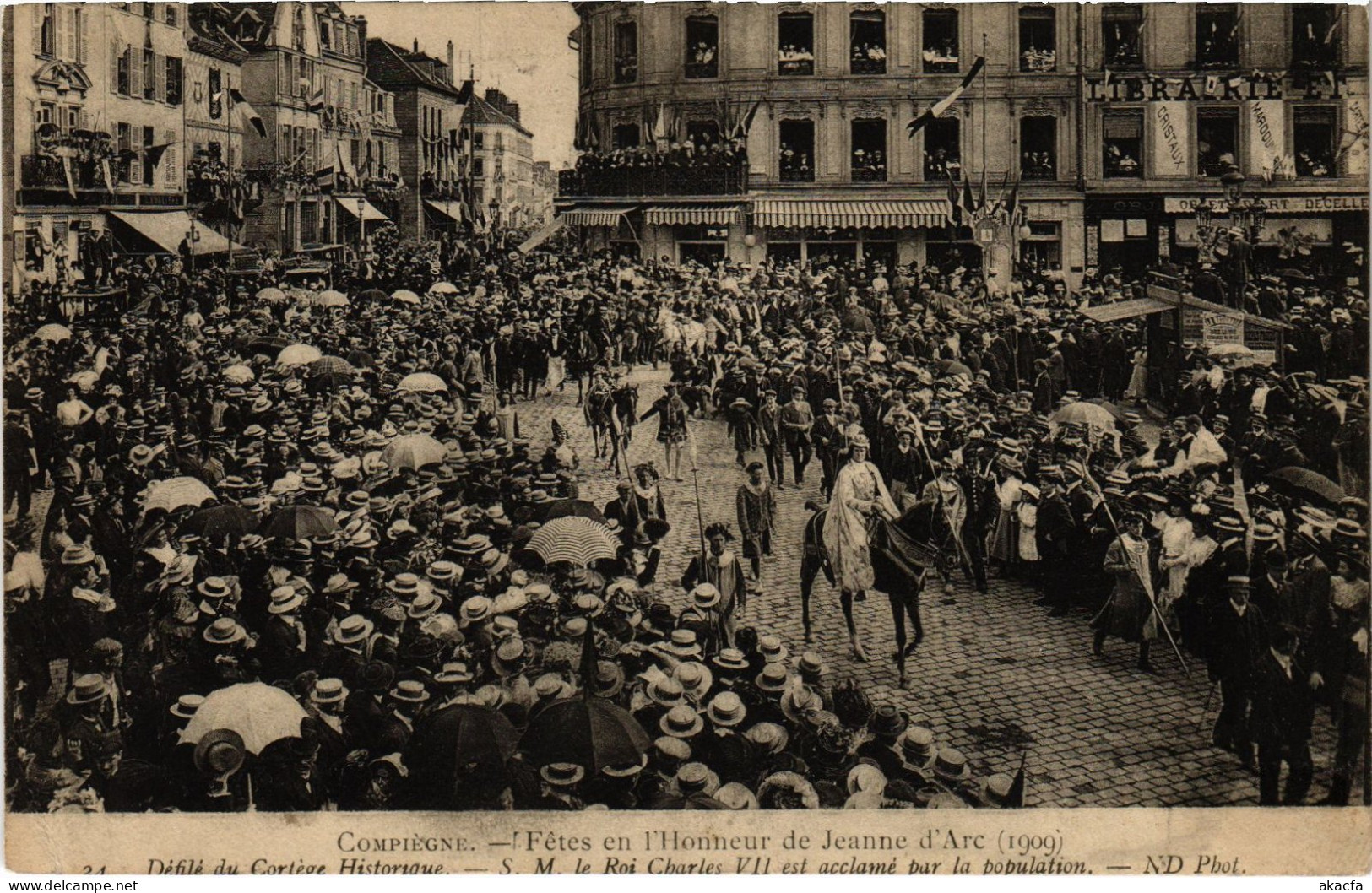 CPA Fetes De Jeanne D'Arc Compiegne Roi Charles VII (1279933) - Compiegne