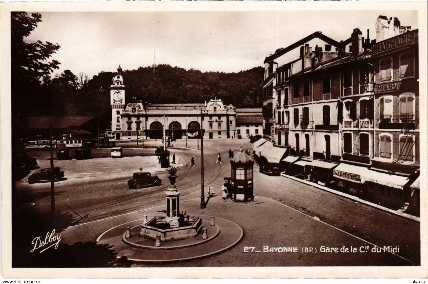 CPA Bayonne Gare De La Cie Du Midi Railway (1390186) - Bayonne