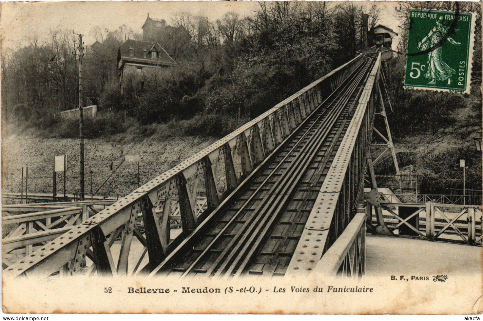 CPA Bellevue-Meudon Funiculaire (1391174) - Meudon